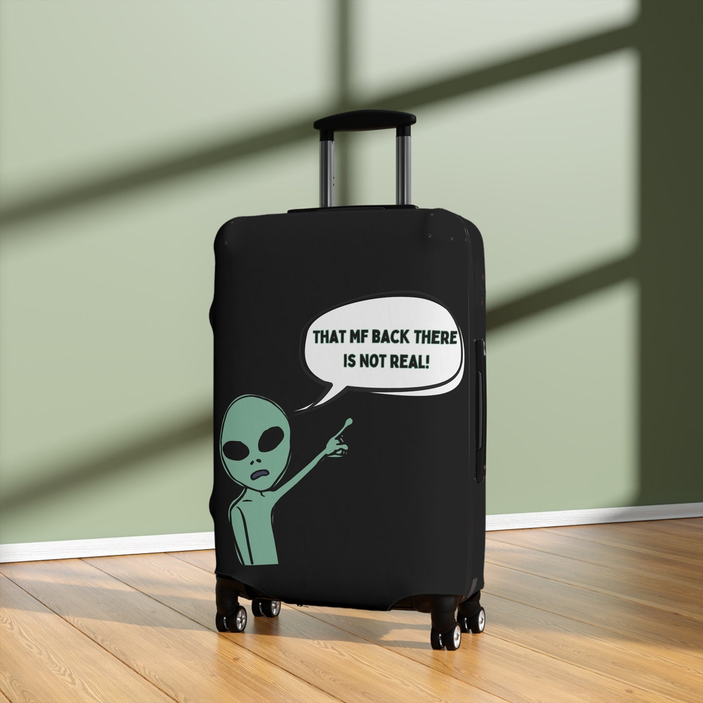 Not Real Luggage Cover