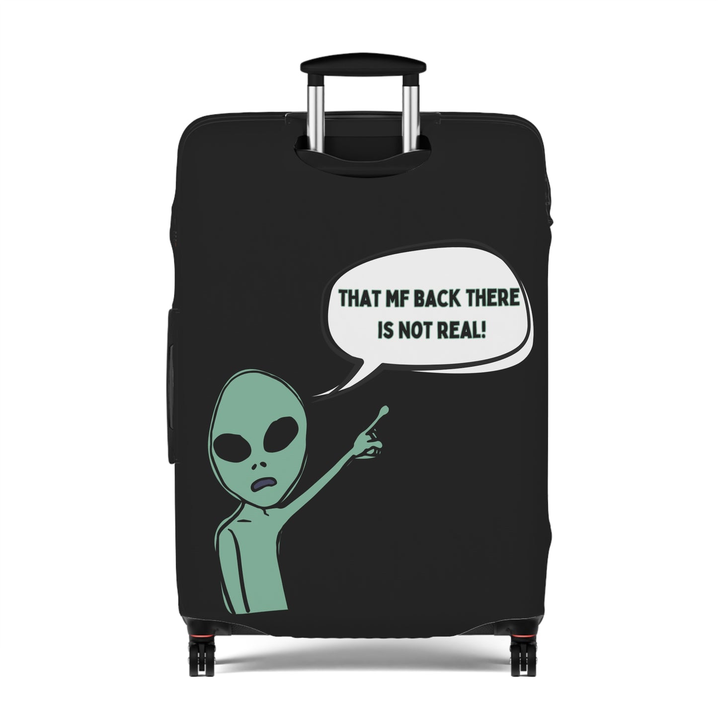 Not Real Luggage Cover