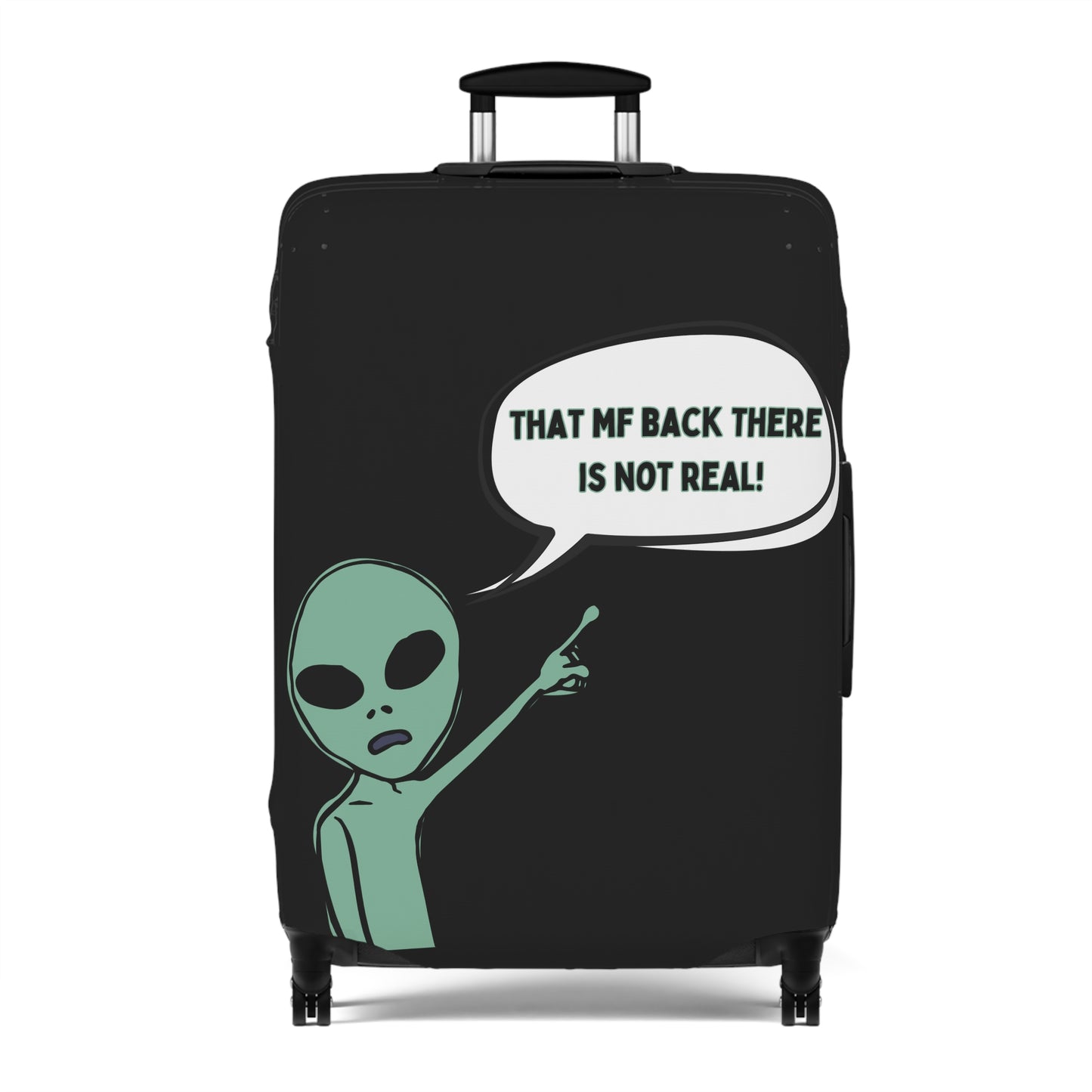 Not Real Luggage Cover