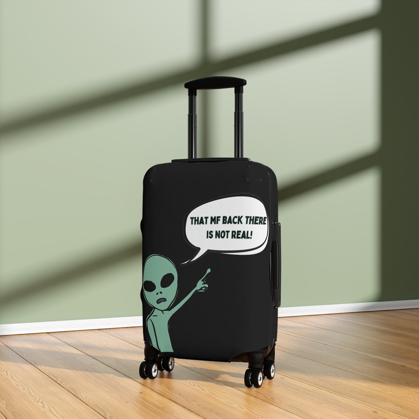 Not Real Luggage Cover