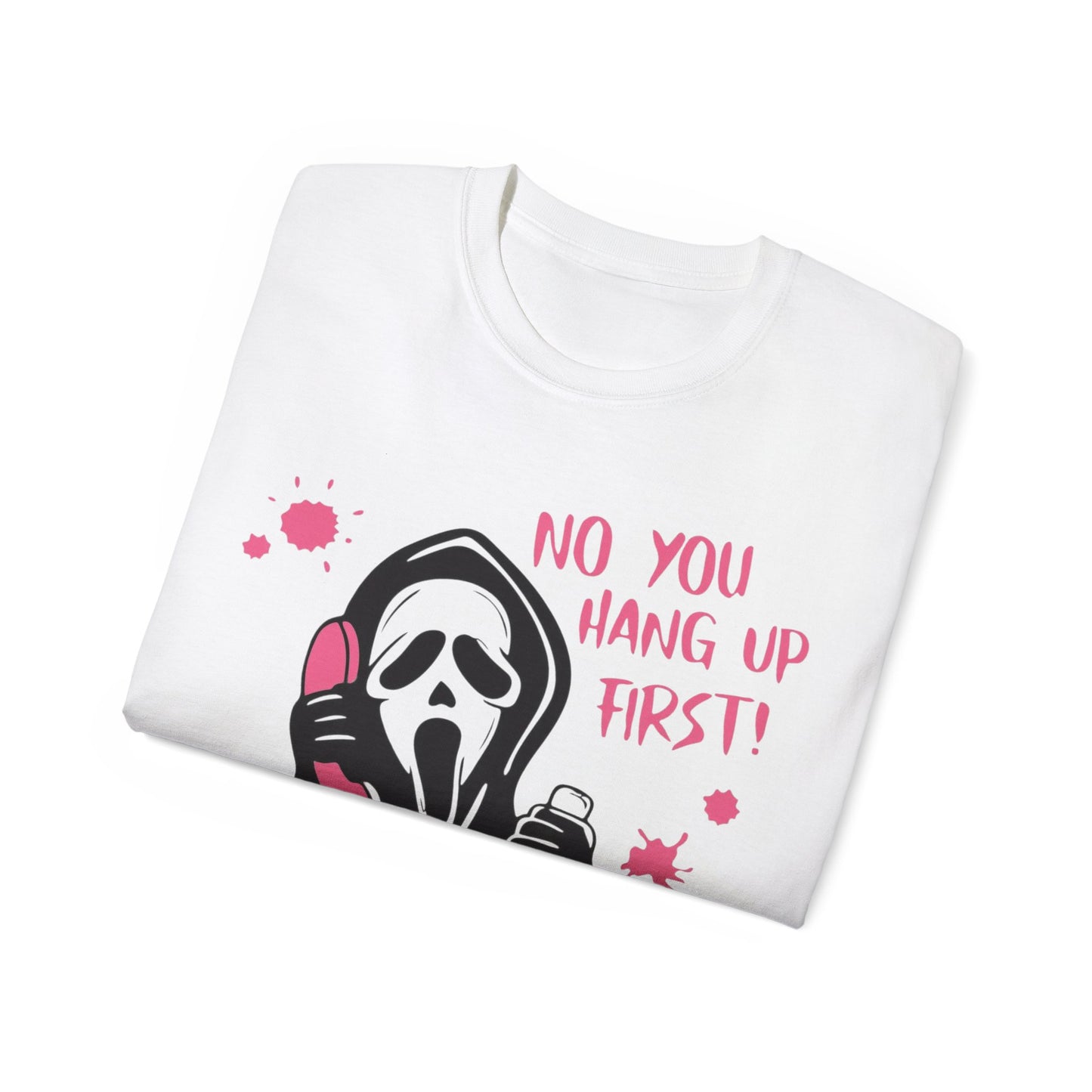 Halloween Horror Film Scream Unisex Ultra Cotton Tee