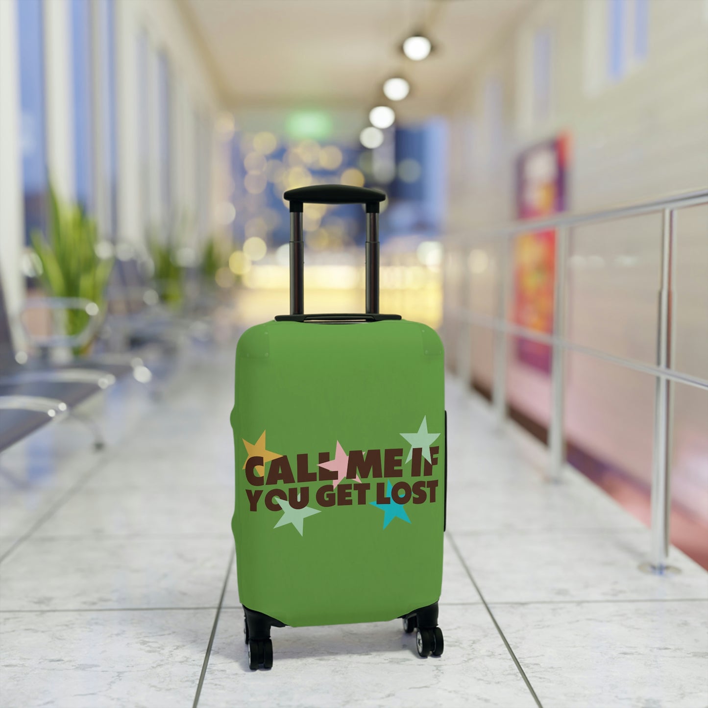 Call me if you get lost Luggage Cover