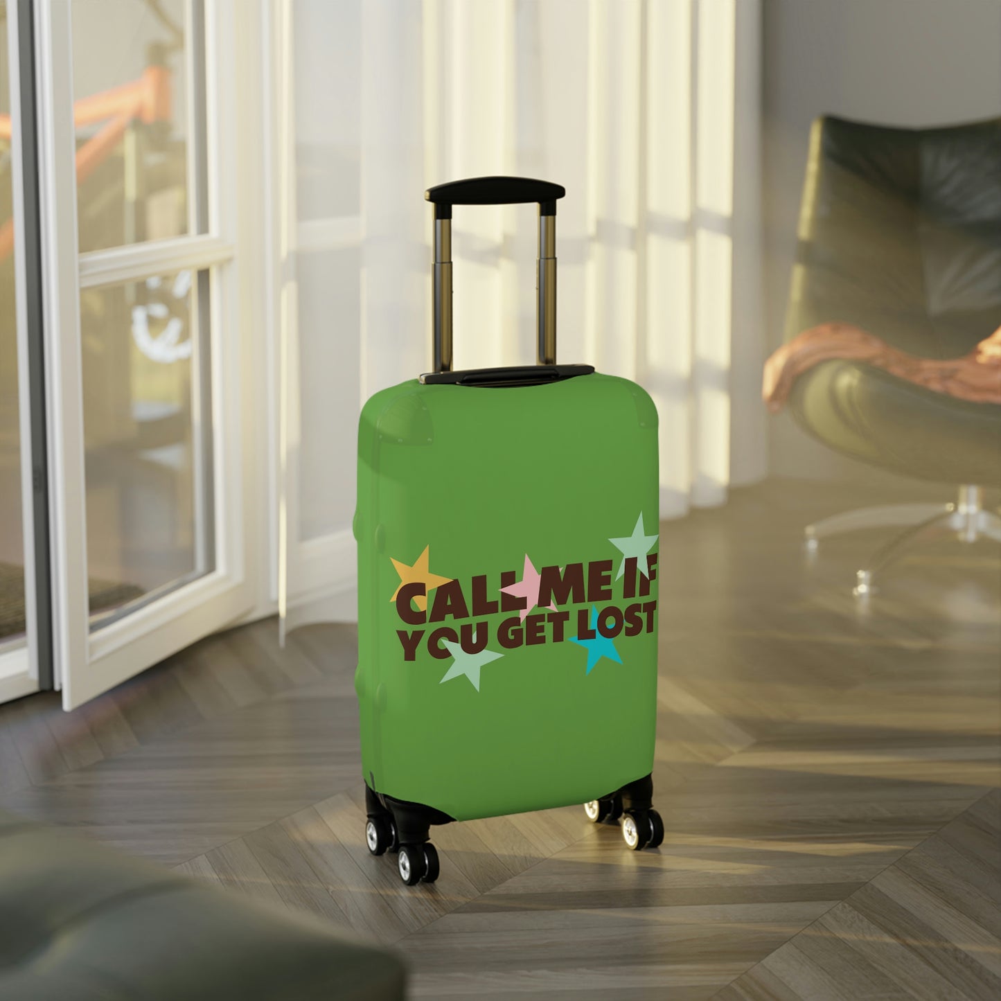 Call me if you get lost Luggage Cover