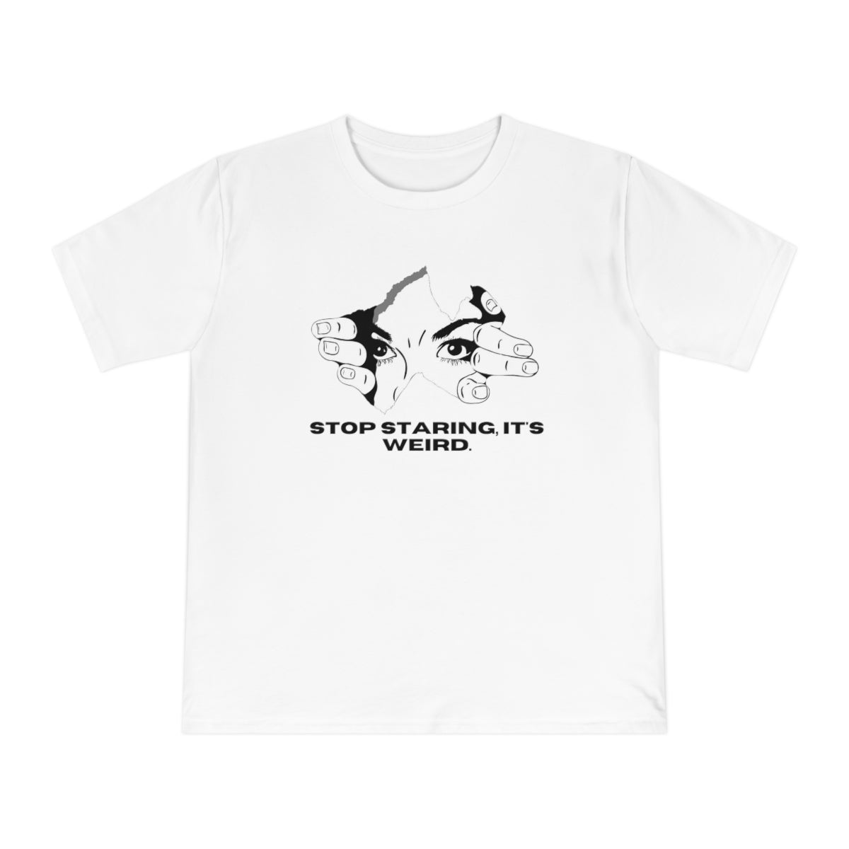 STOP STARING Unisex Classic Jersey T-shirt EMPTYRM.