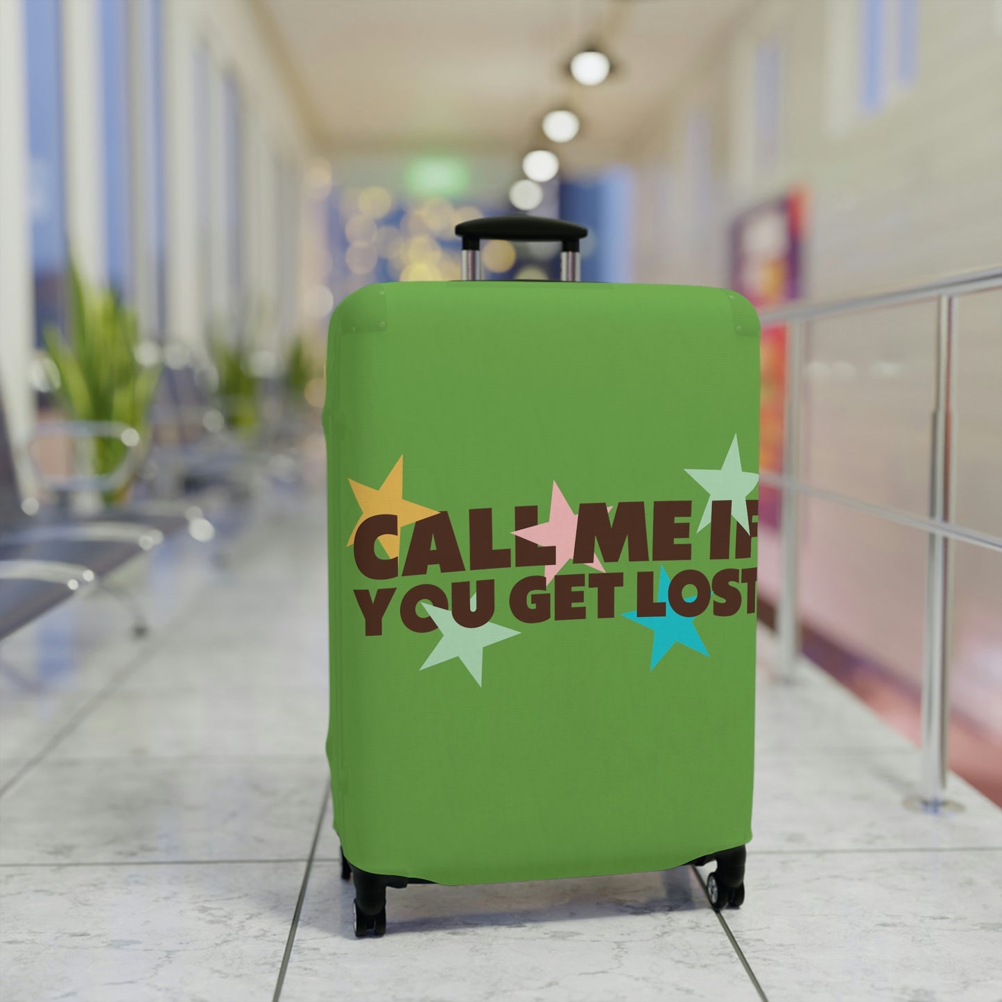 Call me if you get lost Luggage Cover