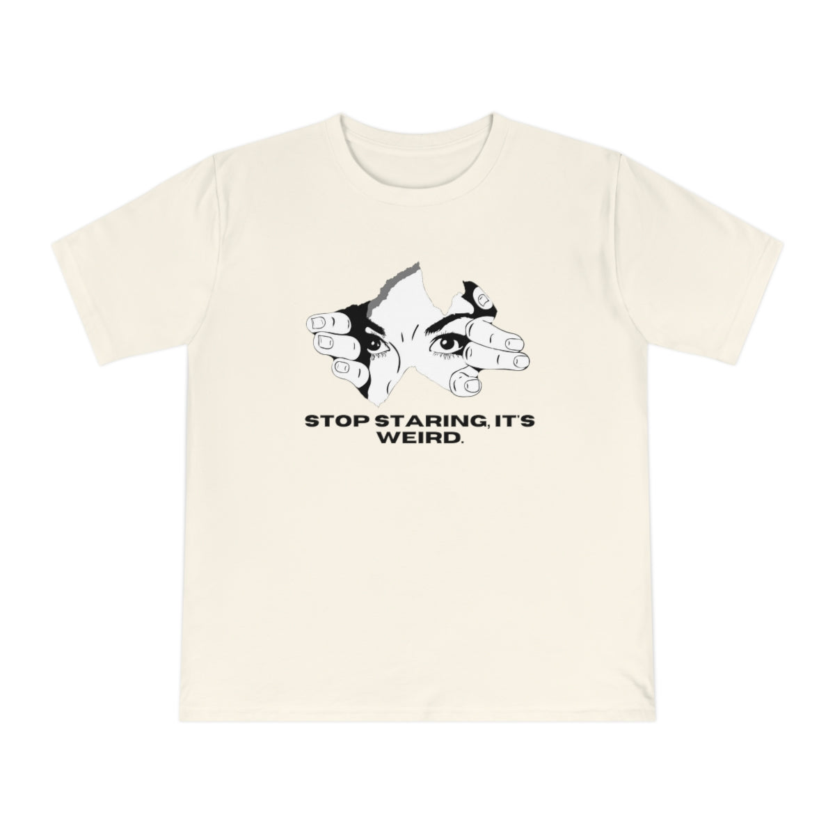 STOP STARING Unisex Classic Jersey T-shirt EMPTYRM.