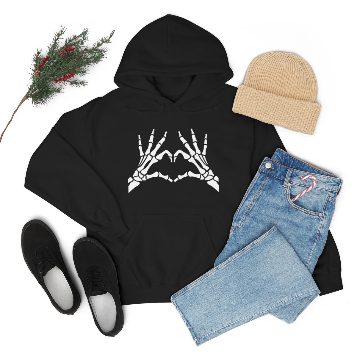 "SKELLINGTON" Unisex Heavy Blend™ Hooded Sweatshirt EMPTYRM.