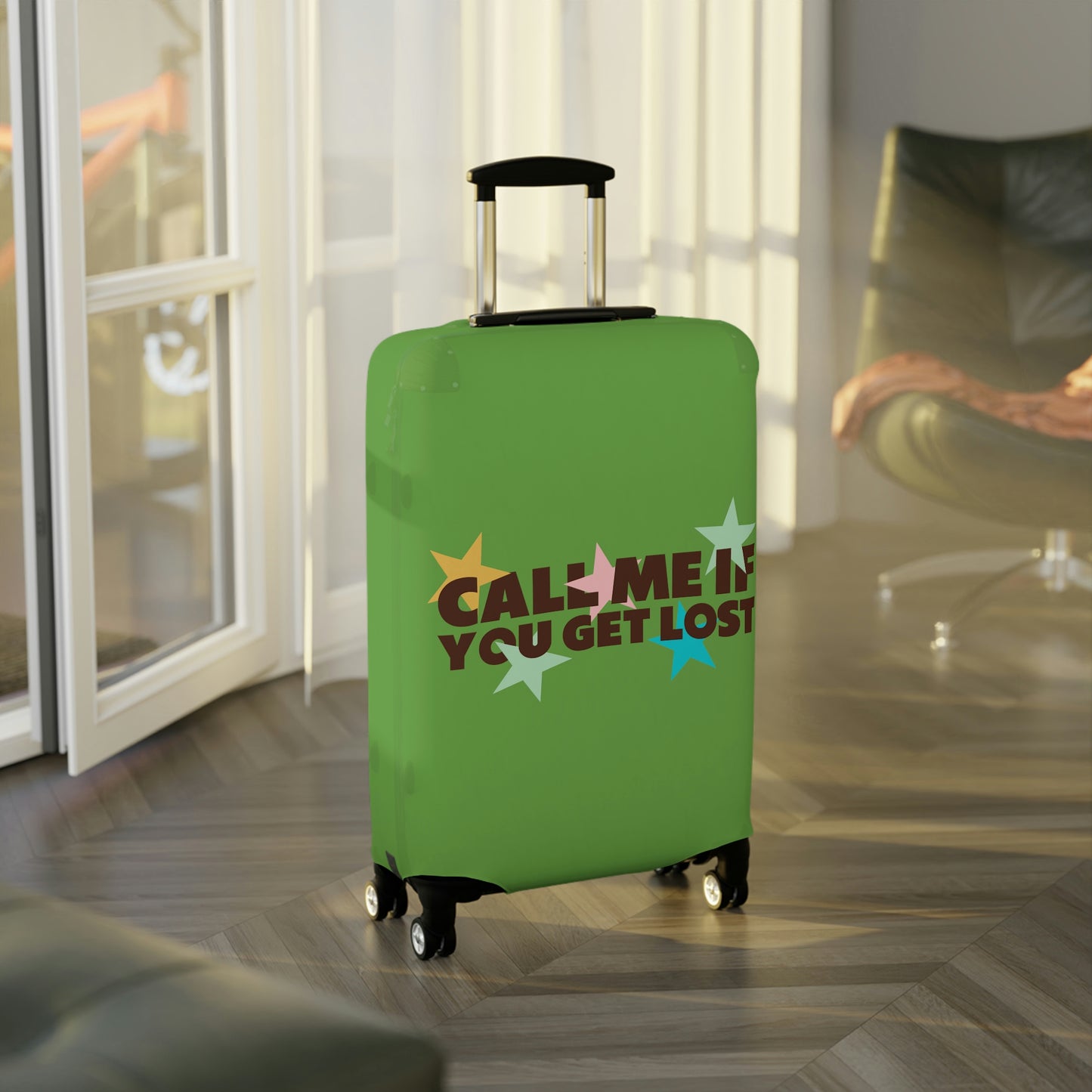 Call me if you get lost Luggage Cover