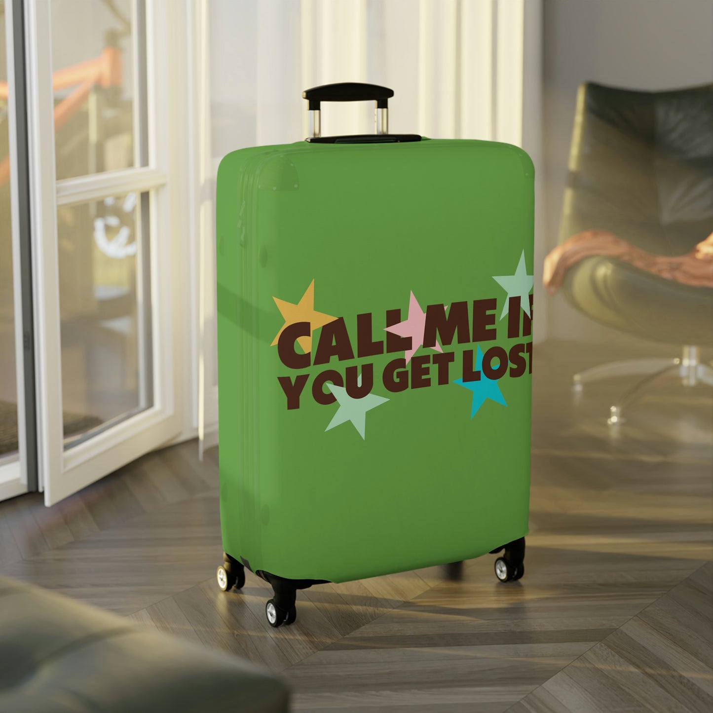 Call me if you get lost Luggage Cover
