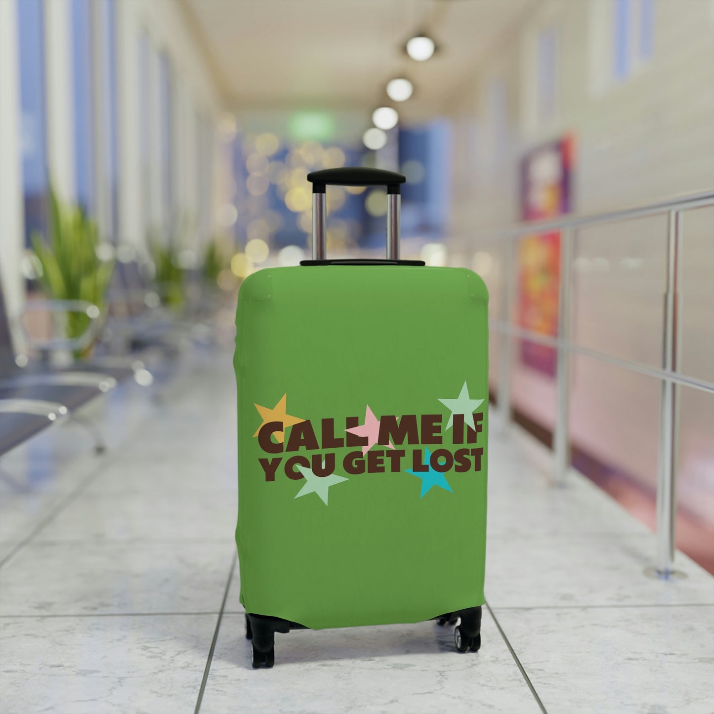 Call me if you get lost Luggage Cover