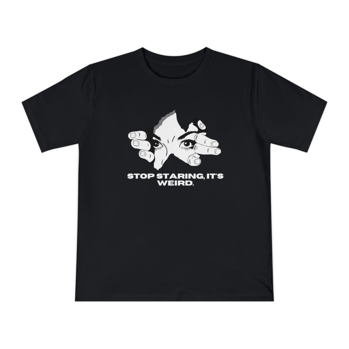 STOP STARING Unisex Classic Jersey T-shirt EMPTYRM.