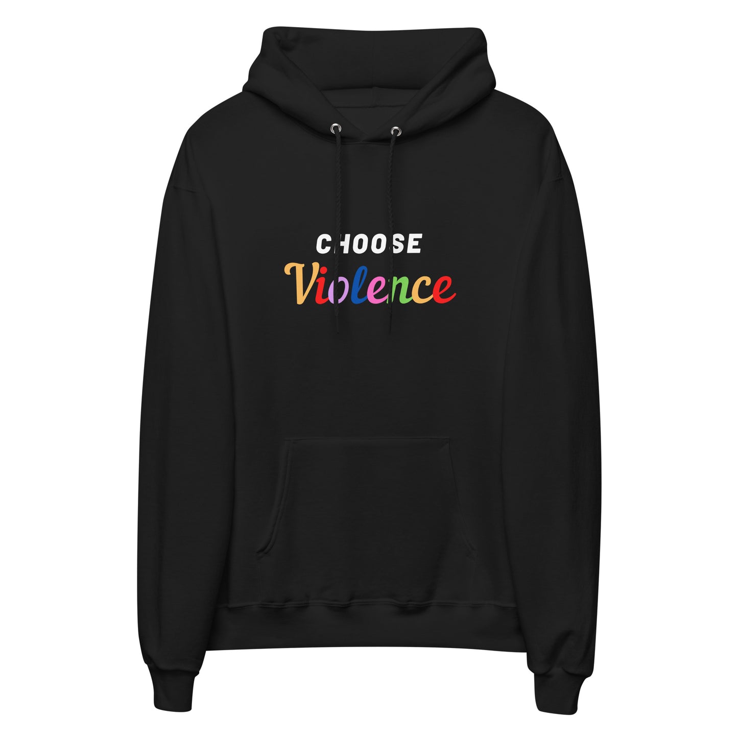 "VIOLENCE" Unisex fleece hoodie EMPTYRM.