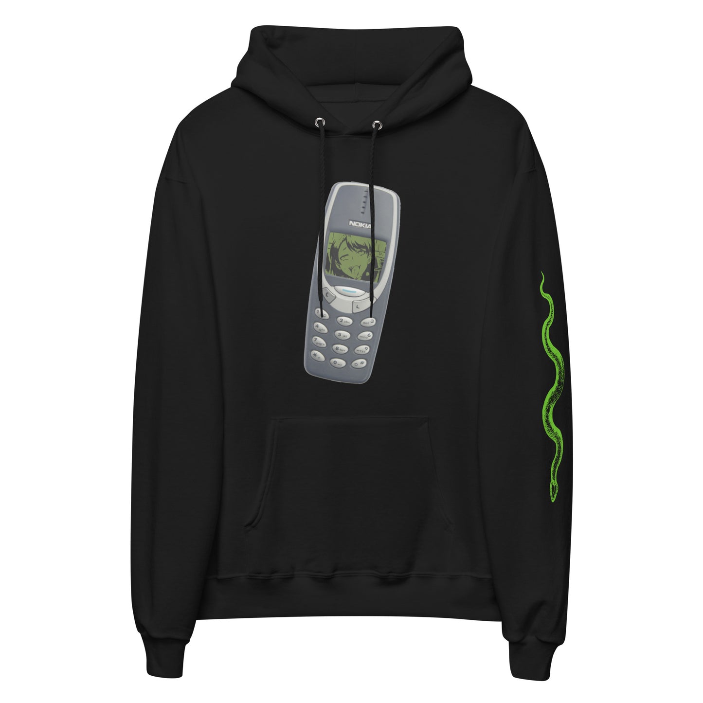 "NOKIA" Unisex fleece hoodie EMPTYRM.