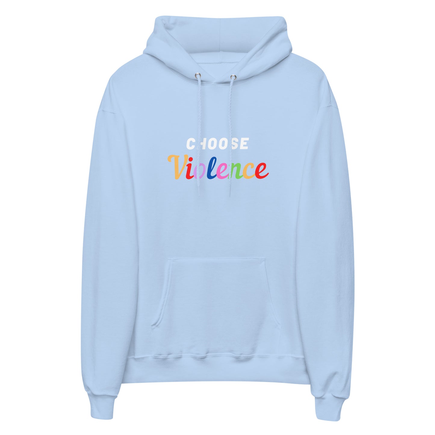 "VIOLENCE" Unisex fleece hoodie EMPTYRM.