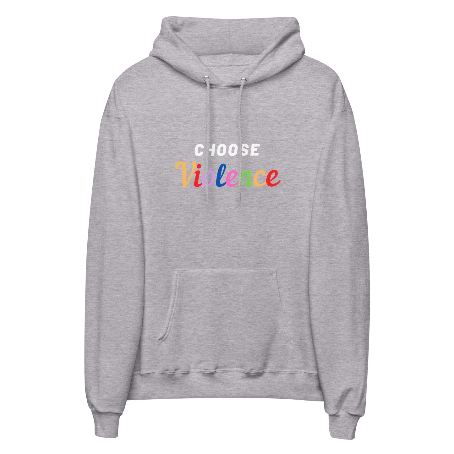 "VIOLENCE" Unisex fleece hoodie EMPTYRM.