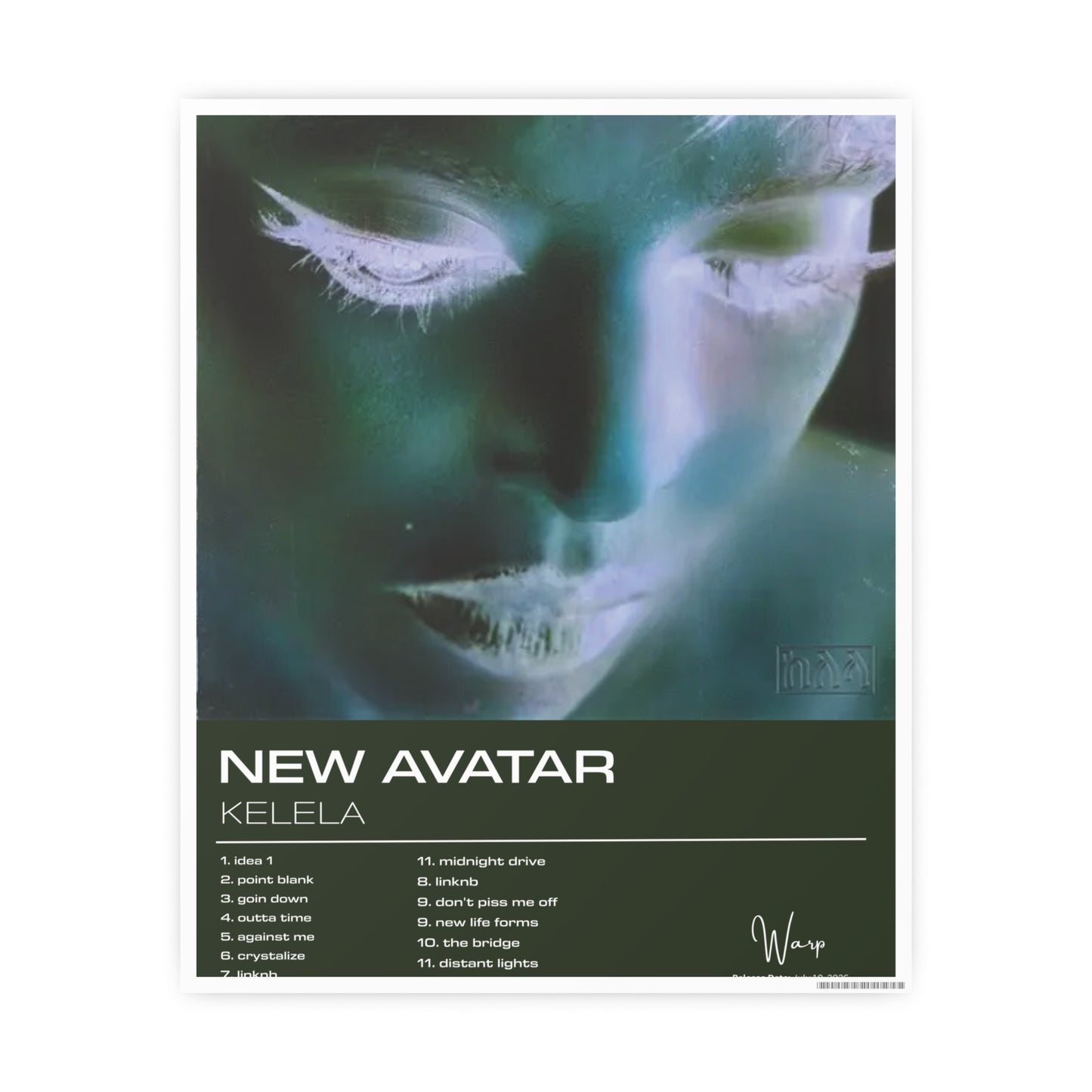 Kelela "New Avatar" Album Art Poster