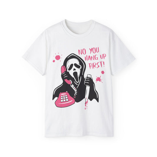 Halloween Horror Film Scream Unisex Ultra Cotton Tee