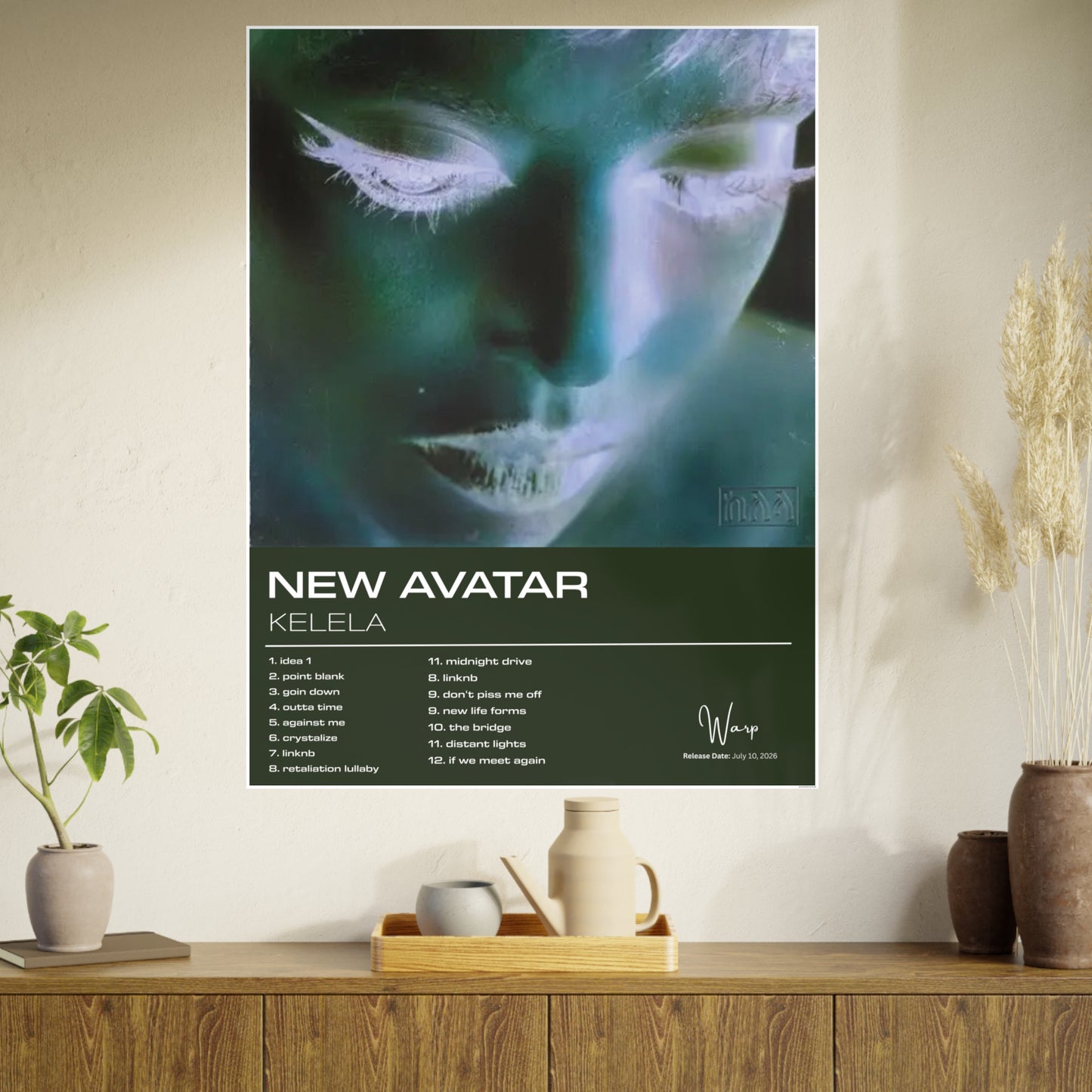 Kelela "New Avatar" Album Art Poster