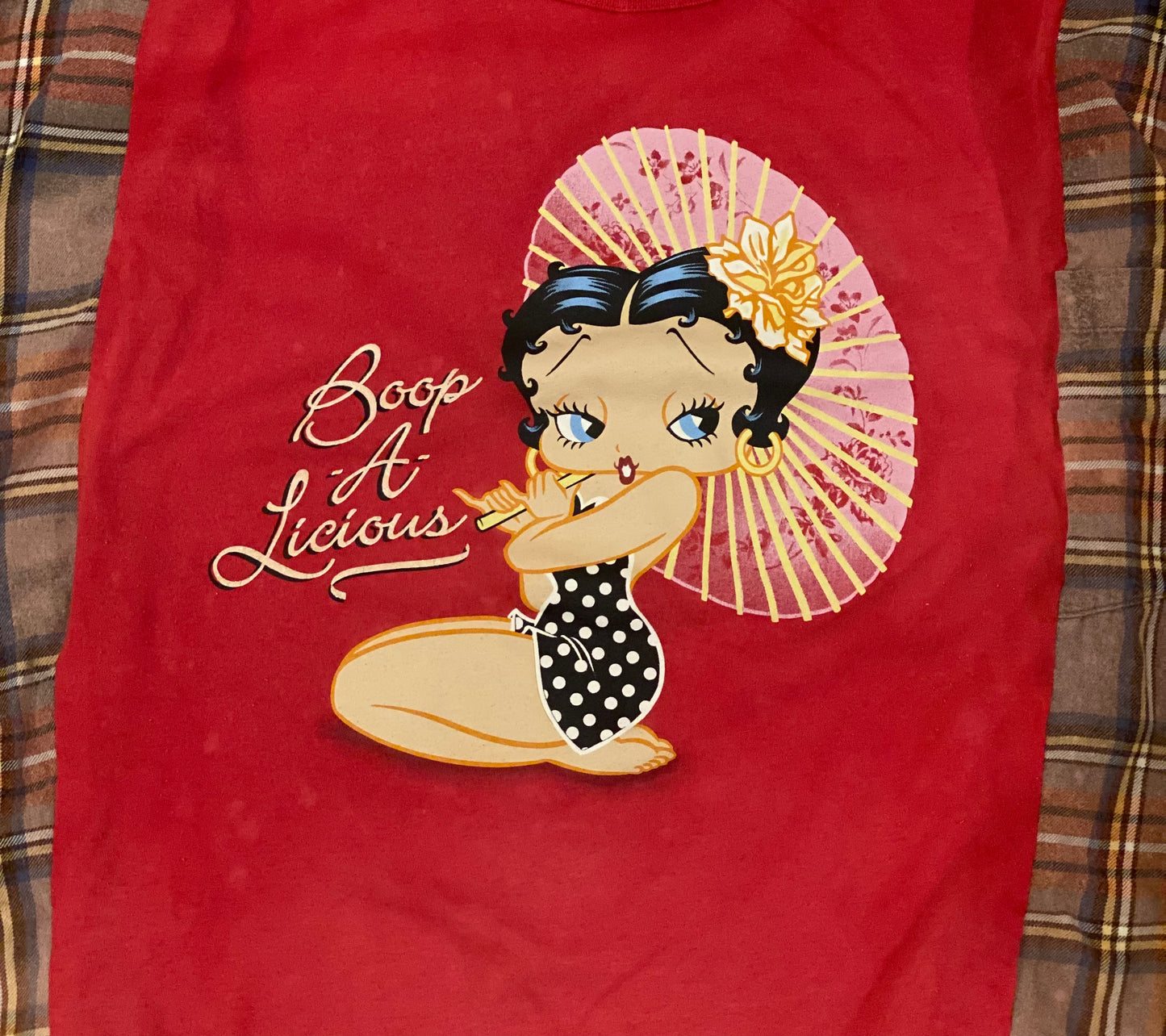 Betty Boop Flannel Long Sleeve