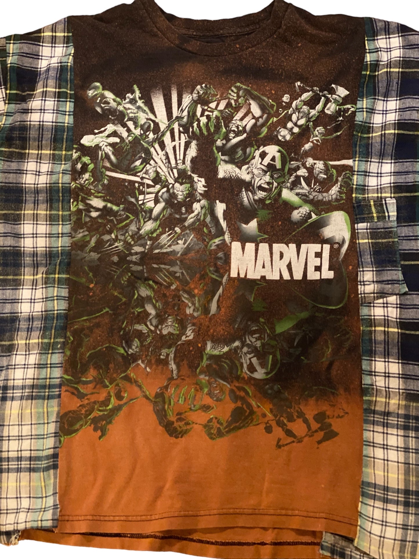 Marvel Long Sleeve Flannel