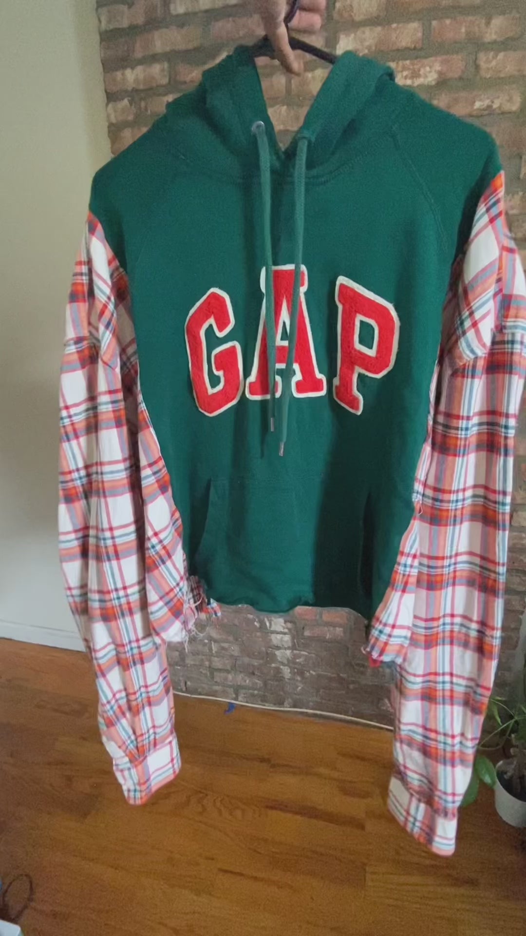 Upcycled Rework GAP Hoodie EMPTYRM